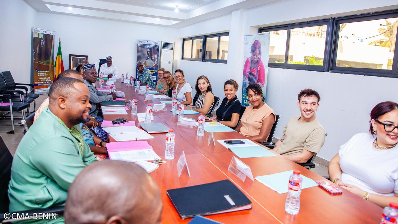 La CMA Île-de-France en visite au Bénin : une mission de cadrage pour renforcer la coopération artisanale.