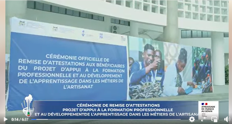 Retour sur la cérémonie de remise d’attestations
